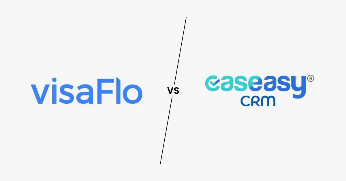 CaseEasy CRM alternative: IMM form generation immigration software, VisaFlo 